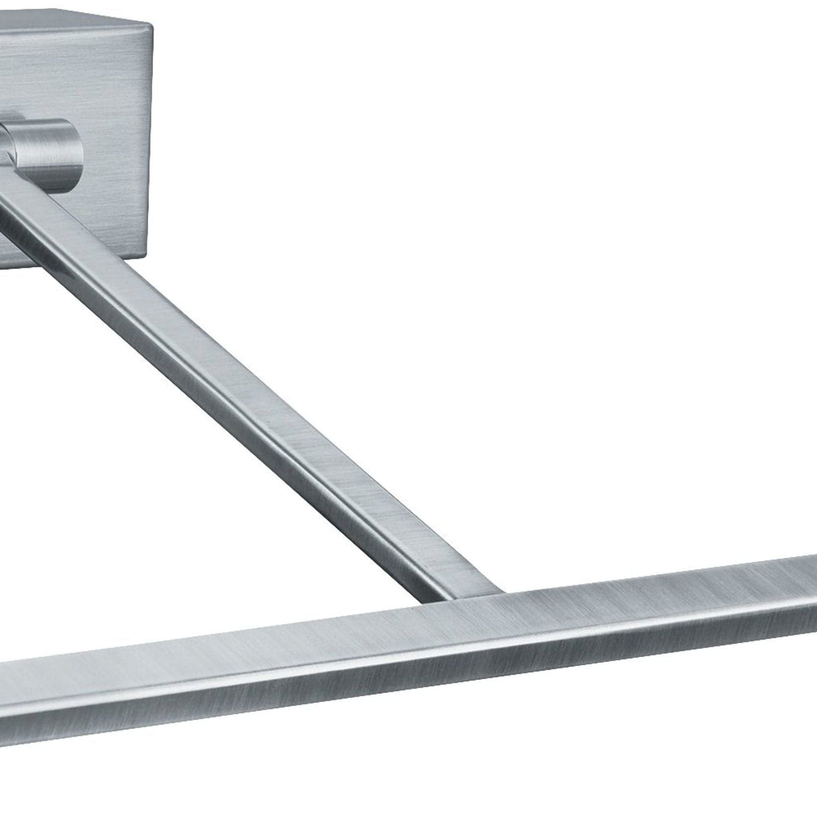 Applique Moderna Cadice Acciaio Argento Led 6,95W 3000K in Lampade da parete LuceArt - Montecorvino Pugliano, commercioVirtuoso.it