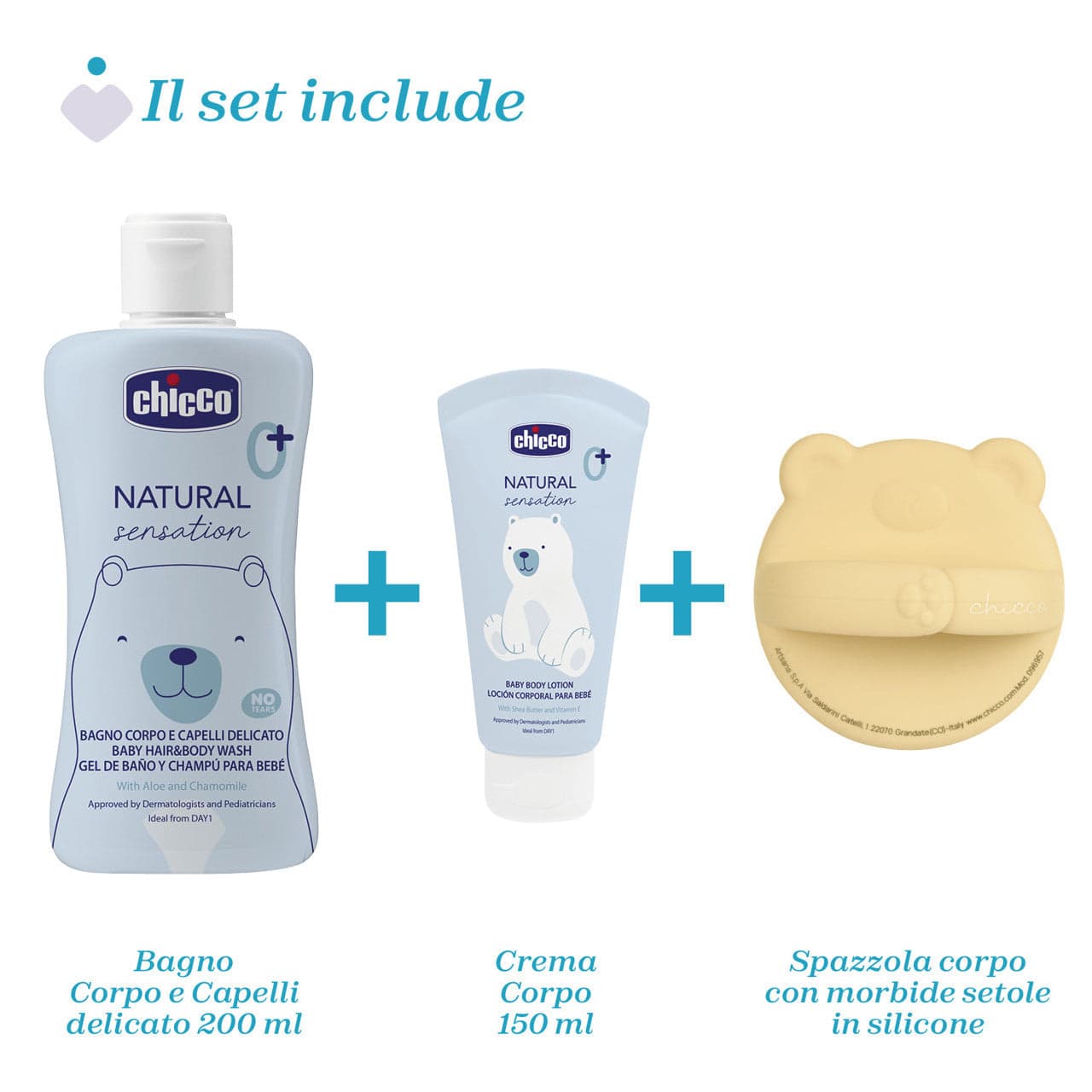 Chicco - Set Primi Bagnetti in prodotto Centro Bimbo - Siderno, commercioVirtuoso.it