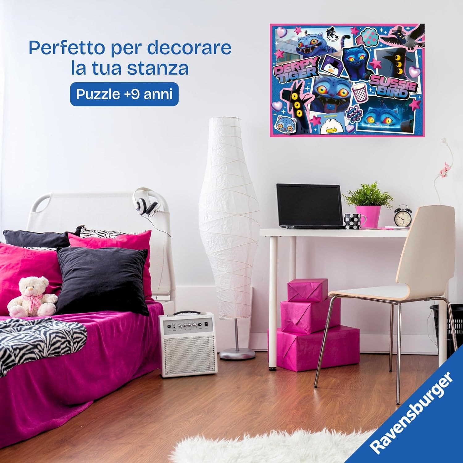 Ravensburger - KPop Demon Hunters Puzzle da pavimento 300 Pezzi XXL in prodotto Centro Bimbo - Siderno, commercioVirtuoso.it