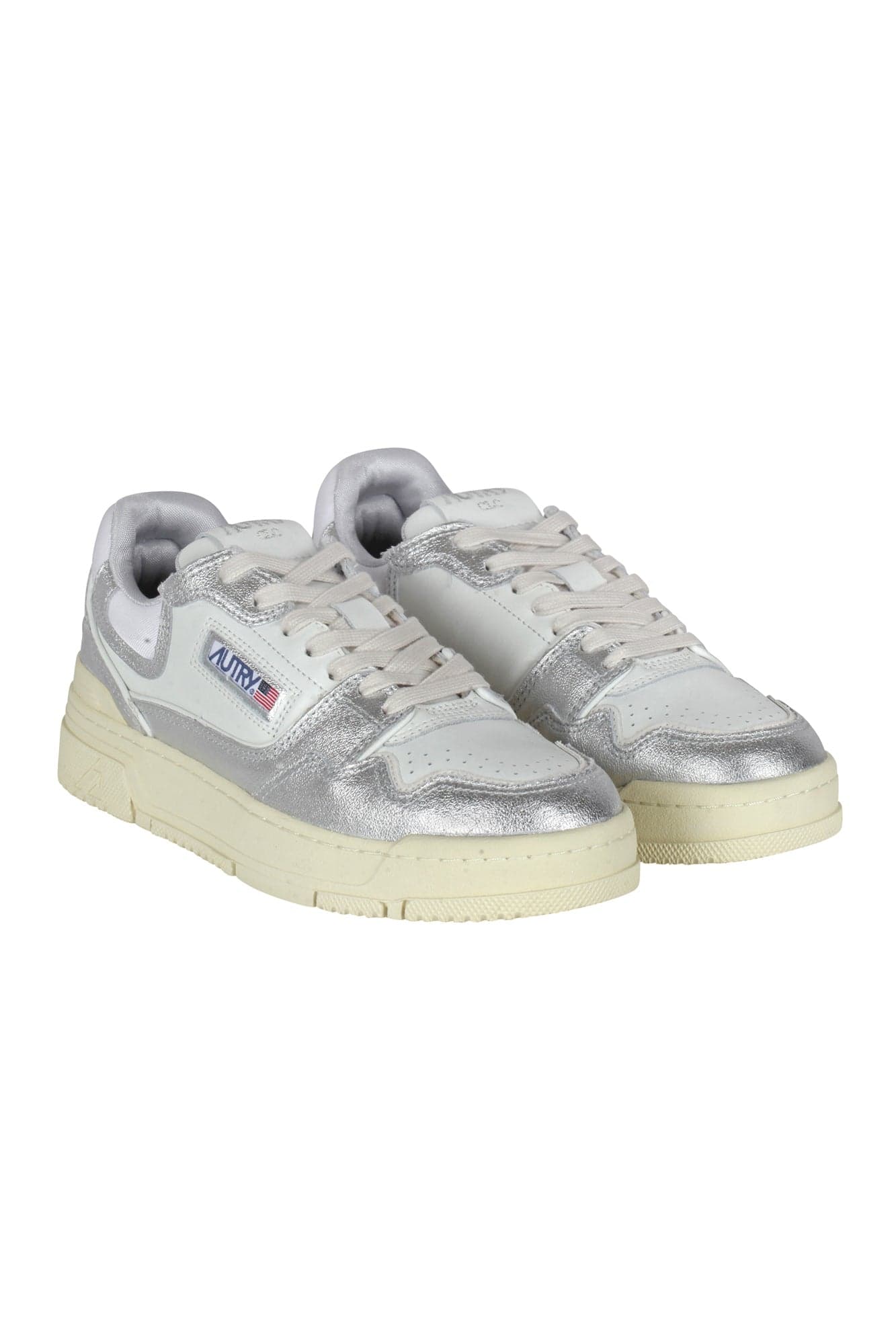 AUTRY Autry - Sneakers - 460607 - Bianco/Argento da donna in Sneaker casual Drestige - Casamassima, commercioVirtuoso.it