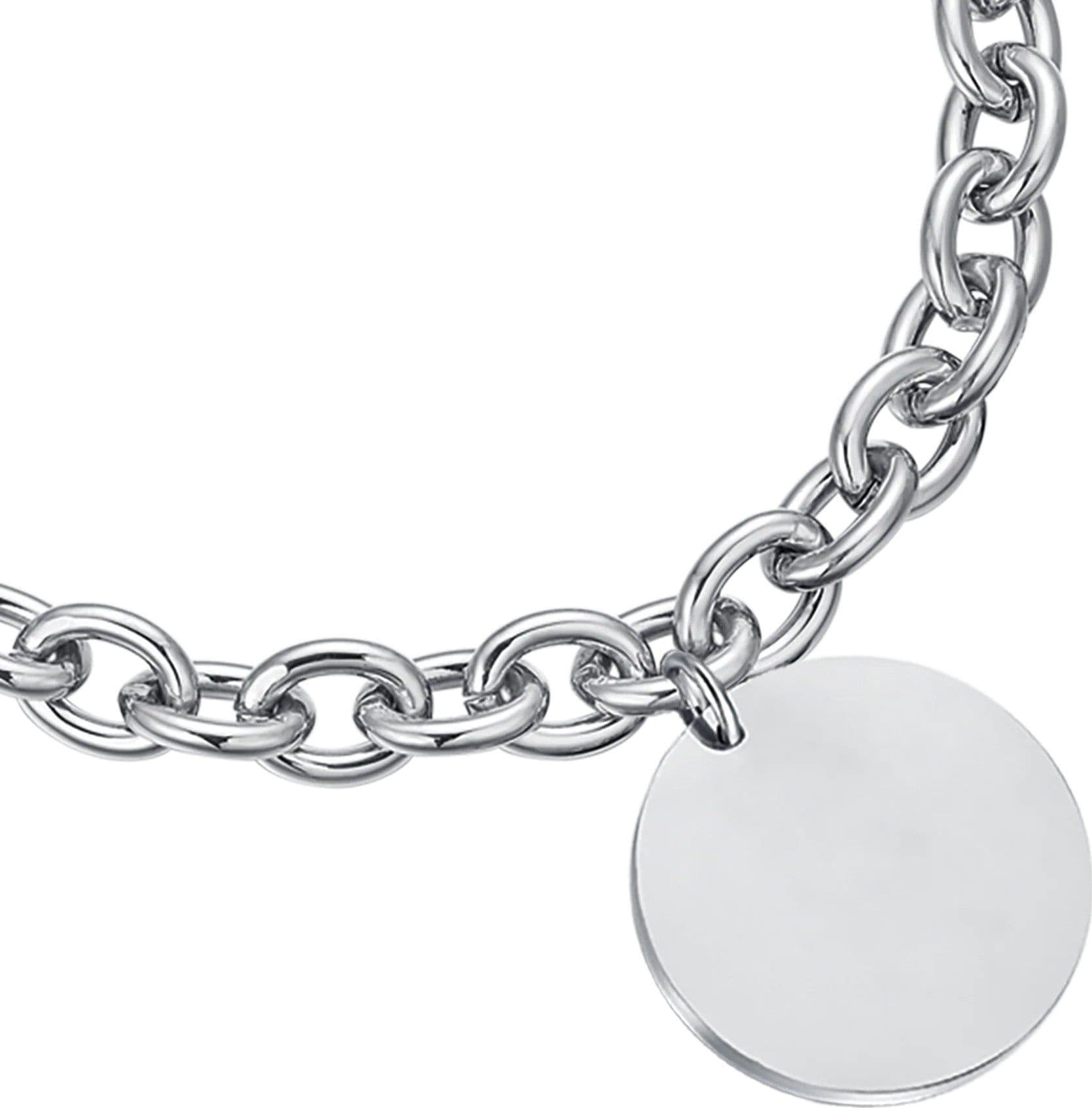 Luca Barra -  BRACCIALE DONNA PERSONALIZZATO IN ACCIAIO in Bracciali Alba Gioielli - Casoria, commercioVirtuoso.it