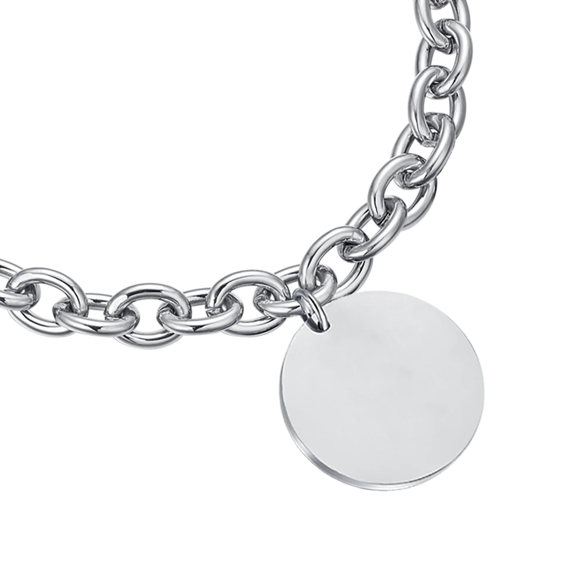 Luca Barra -  BRACCIALE DONNA PERSONALIZZATO IN ACCIAIO in Bracciali Alba Gioielli - Casoria, commercioVirtuoso.it
