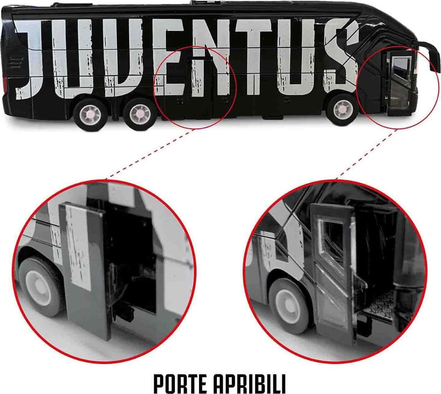 Mondo - Pullman Juventus F.C. con retrocarica 51212 in prodotto Centro Bimbo - Siderno, commercioVirtuoso.it