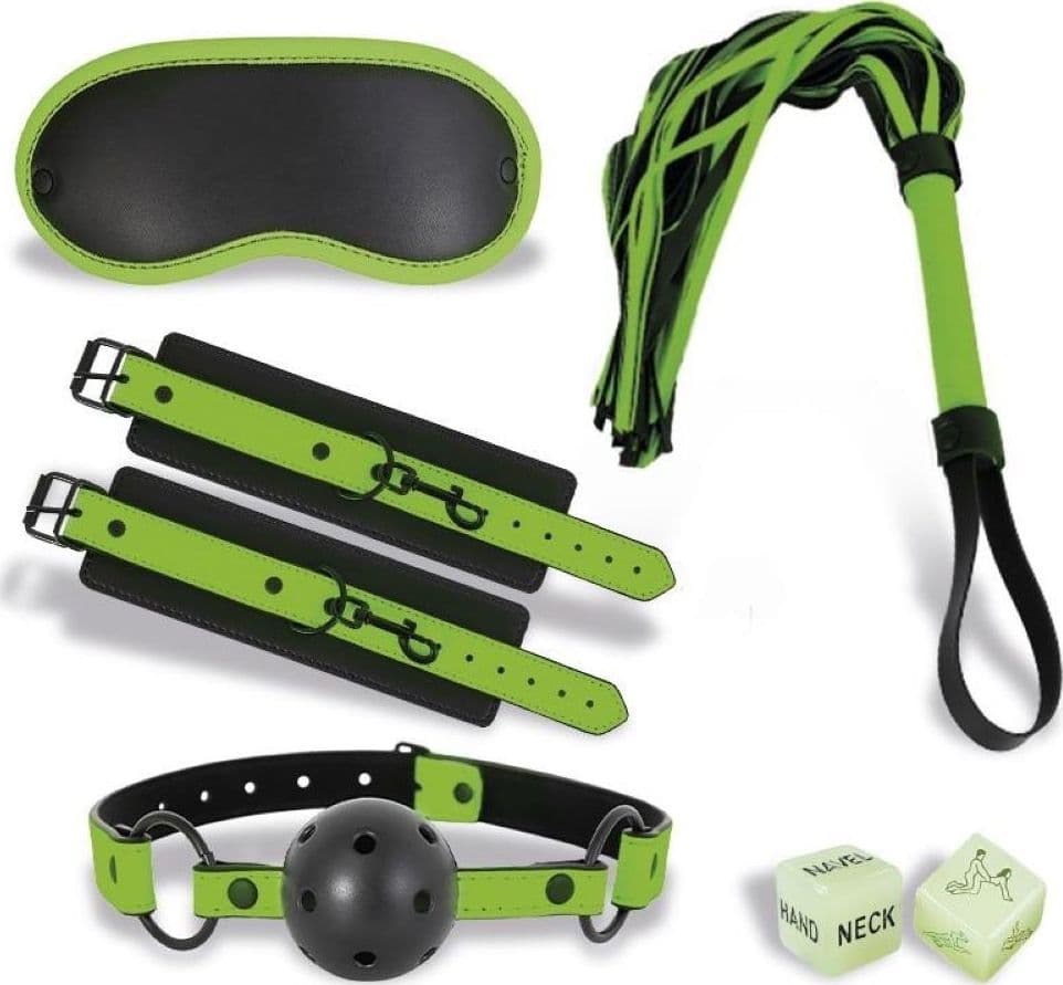 Kit Bondage Intoyou Shining Line: BDSM Luminoso da 5 Pezzi in Accessori per costrizione Sexy Tentazioni - Siracusa, commercioVirtuoso.it