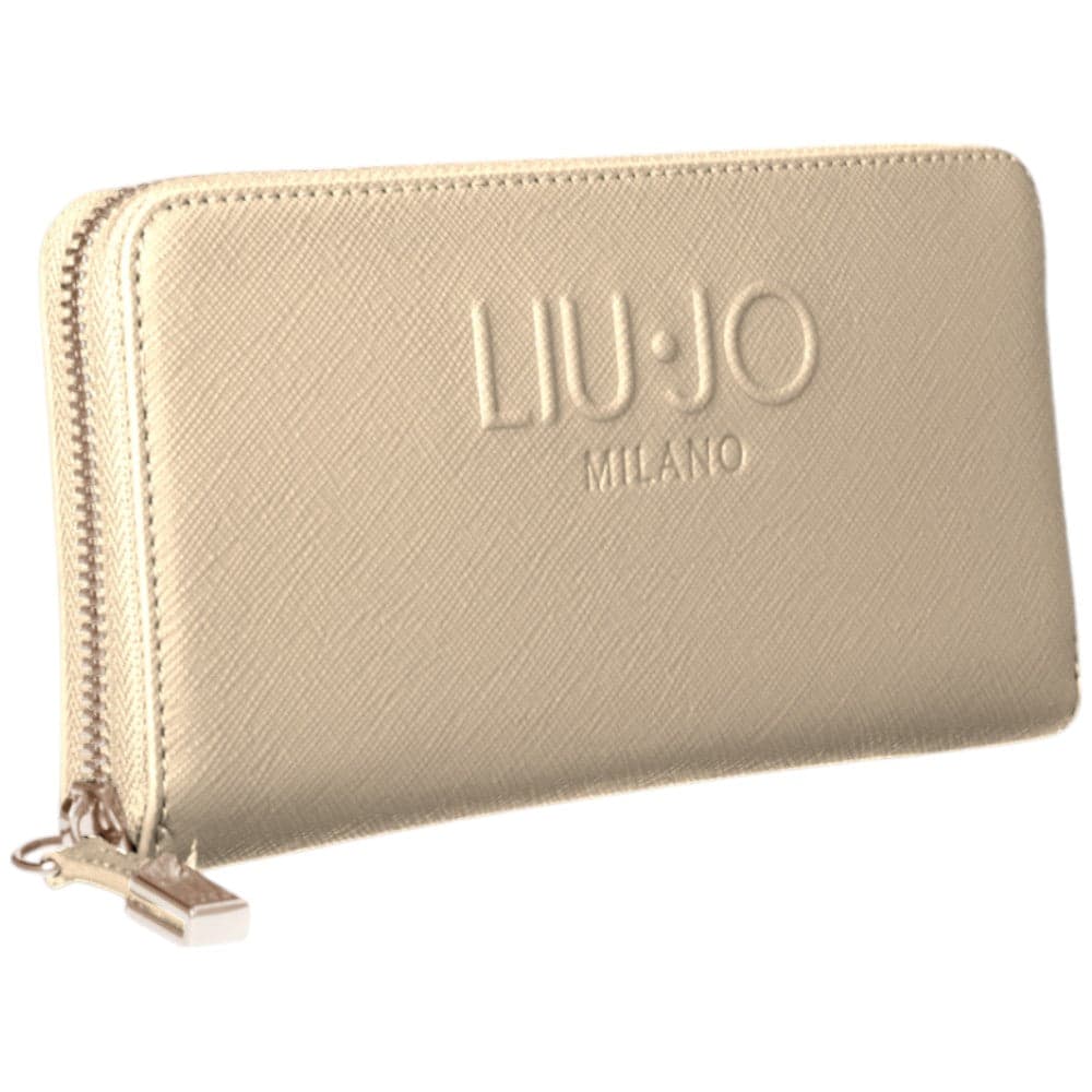 Liu Jo portafoglio grande zip around neutro Caliwen AA5155E0087 Portafogli Liu Jo