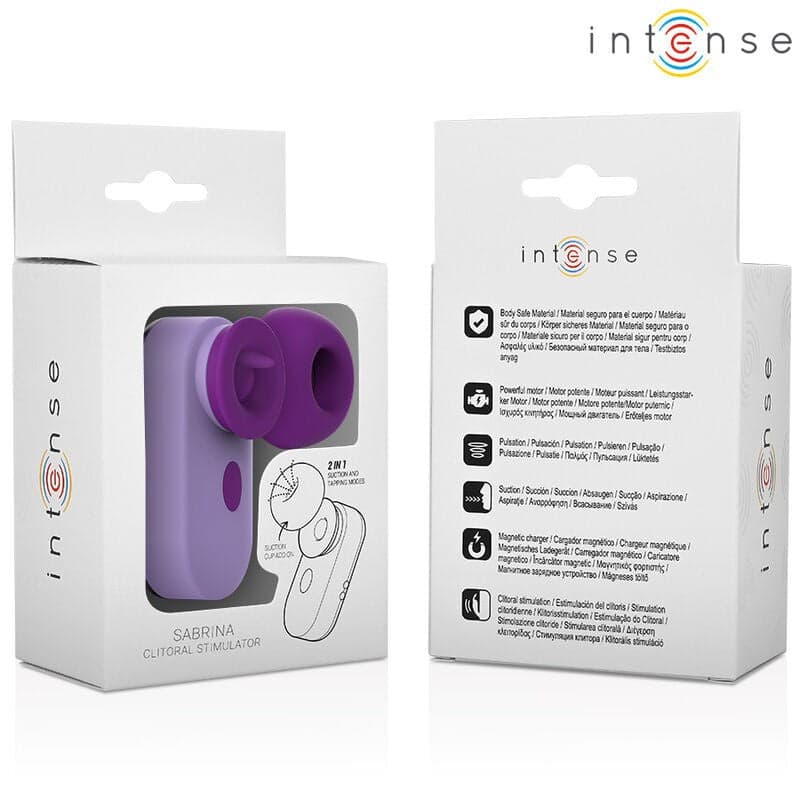 INTENSE - STIMOLATORE CLITORIDE SABRINA VIOLA in Succhia clitoride Desideria Shop - Latina, commercioVirtuoso.it