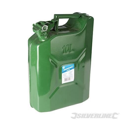 Tanica carburantein metallo  da 5 10L Silverline Prezzo - 6