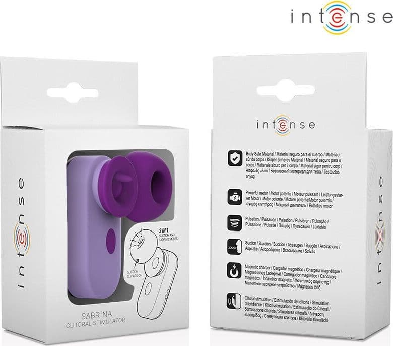 INTENSE - STIMOLATORE CLITORIDE SABRINA VIOLA in Succhia clitoride Desideria Shop - Latina, commercioVirtuoso.it