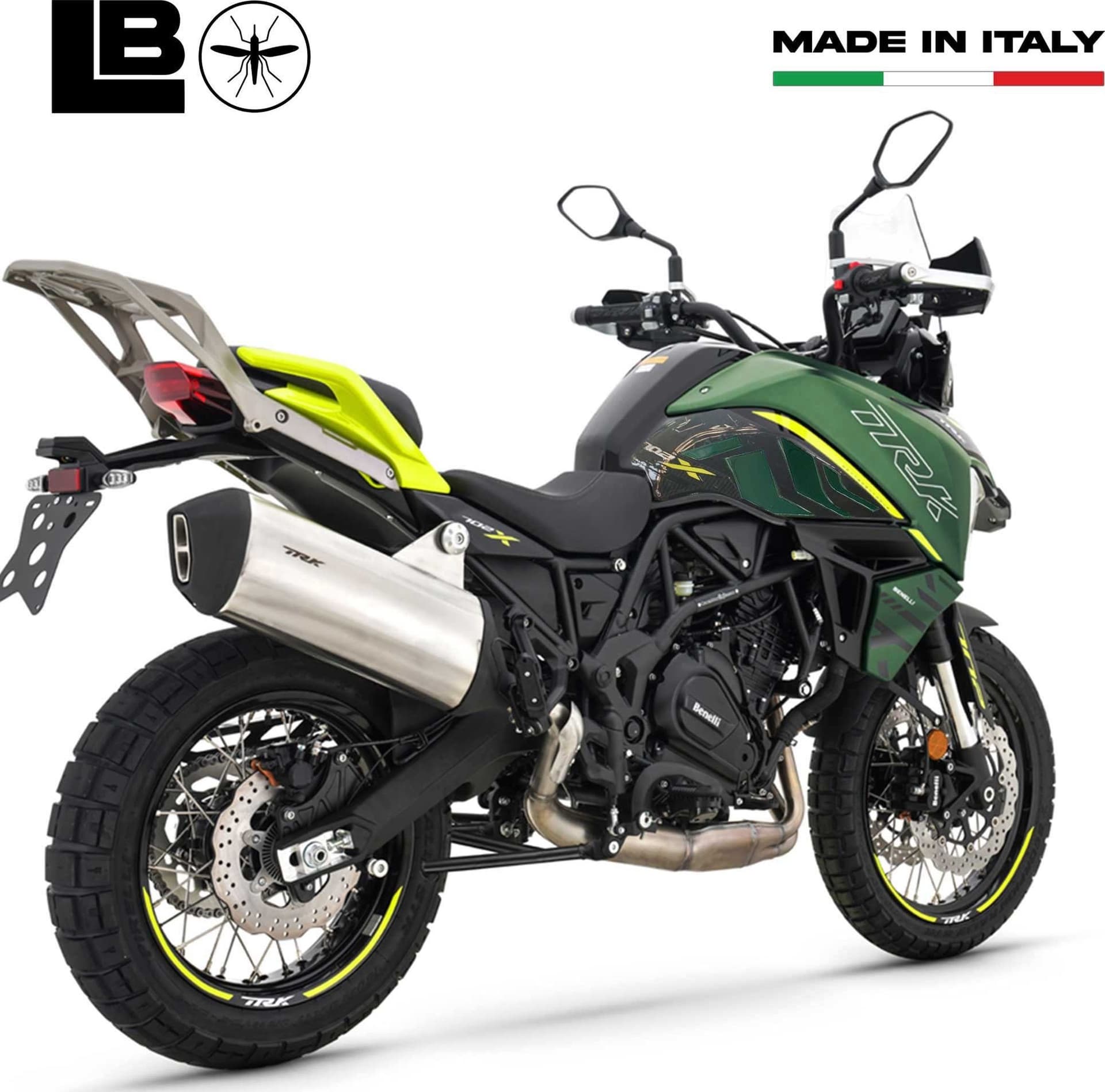 Adesivi 3D Protezioni laterali serbatoio moto compatibili con Benelli TRK 702X in Decalcomanie adesivi e magneti LabelBike - Bibbiano, commercioVirtuoso.it