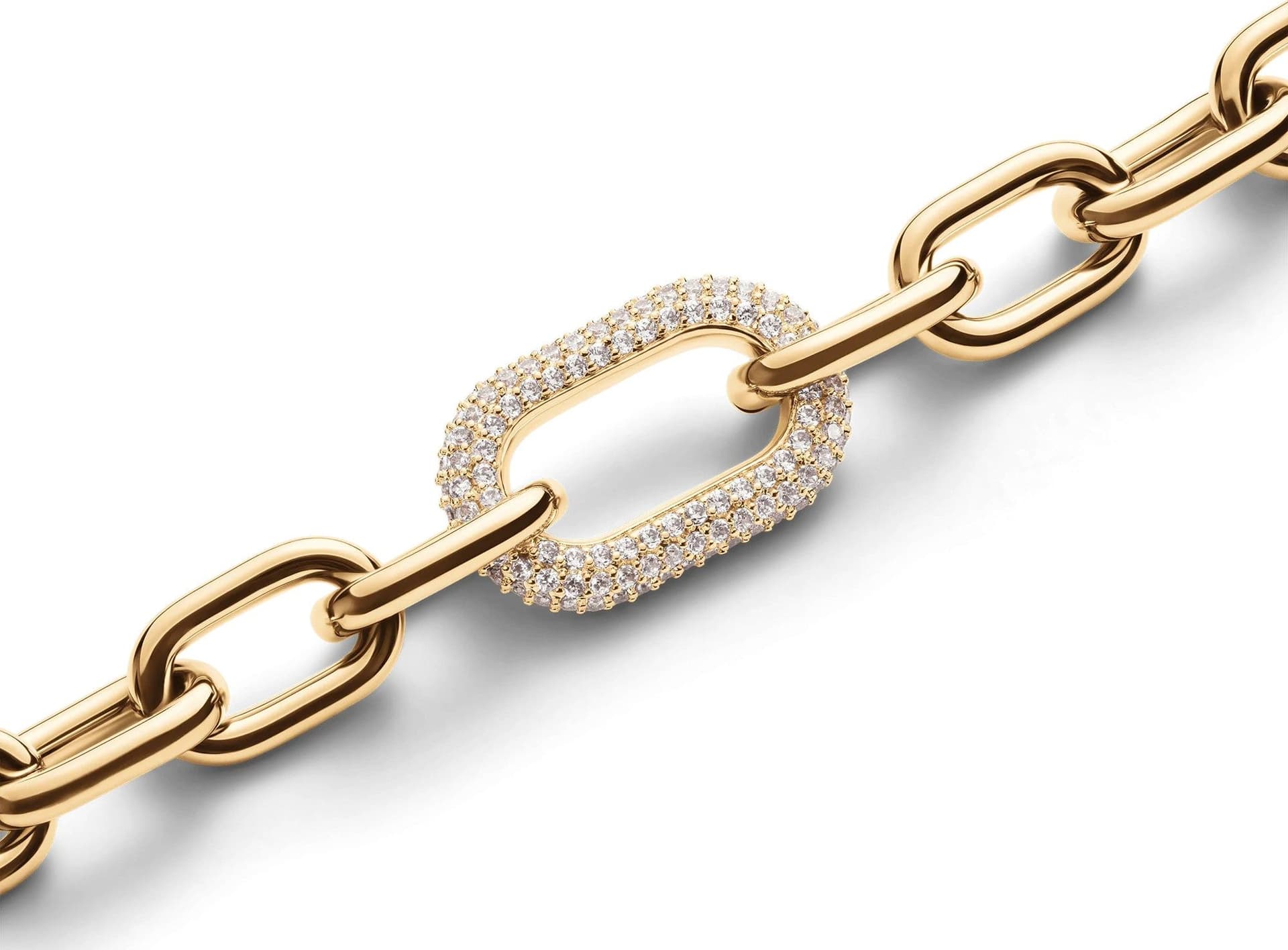 Daniel Wellington - Bracciale Crystal Link Gold in Bracciali Alba Gioielli - Casoria, commercioVirtuoso.it