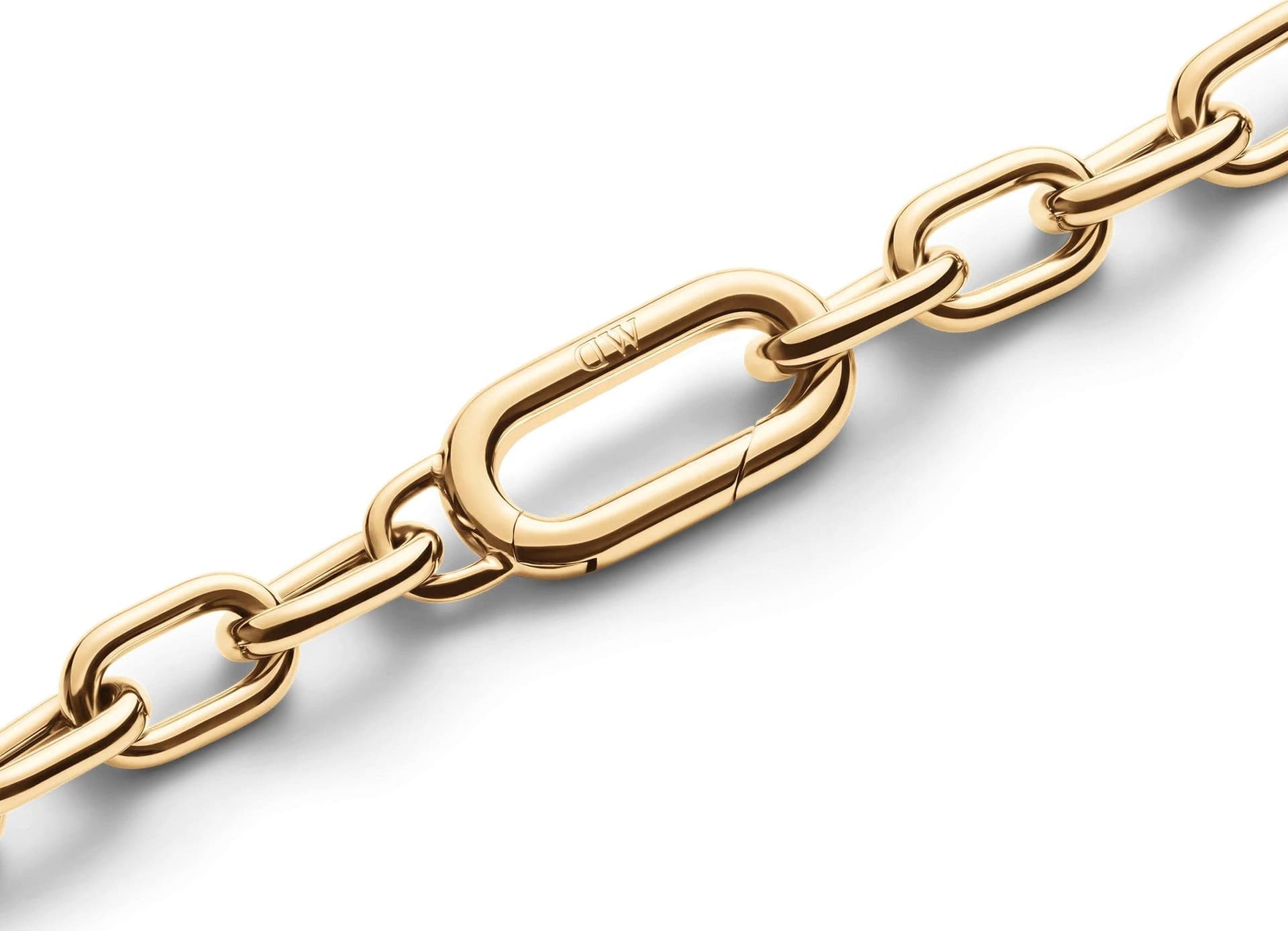 Daniel Wellington - Collana Crystal Link Gold in Collane Alba Gioielli - Casoria, commercioVirtuoso.it