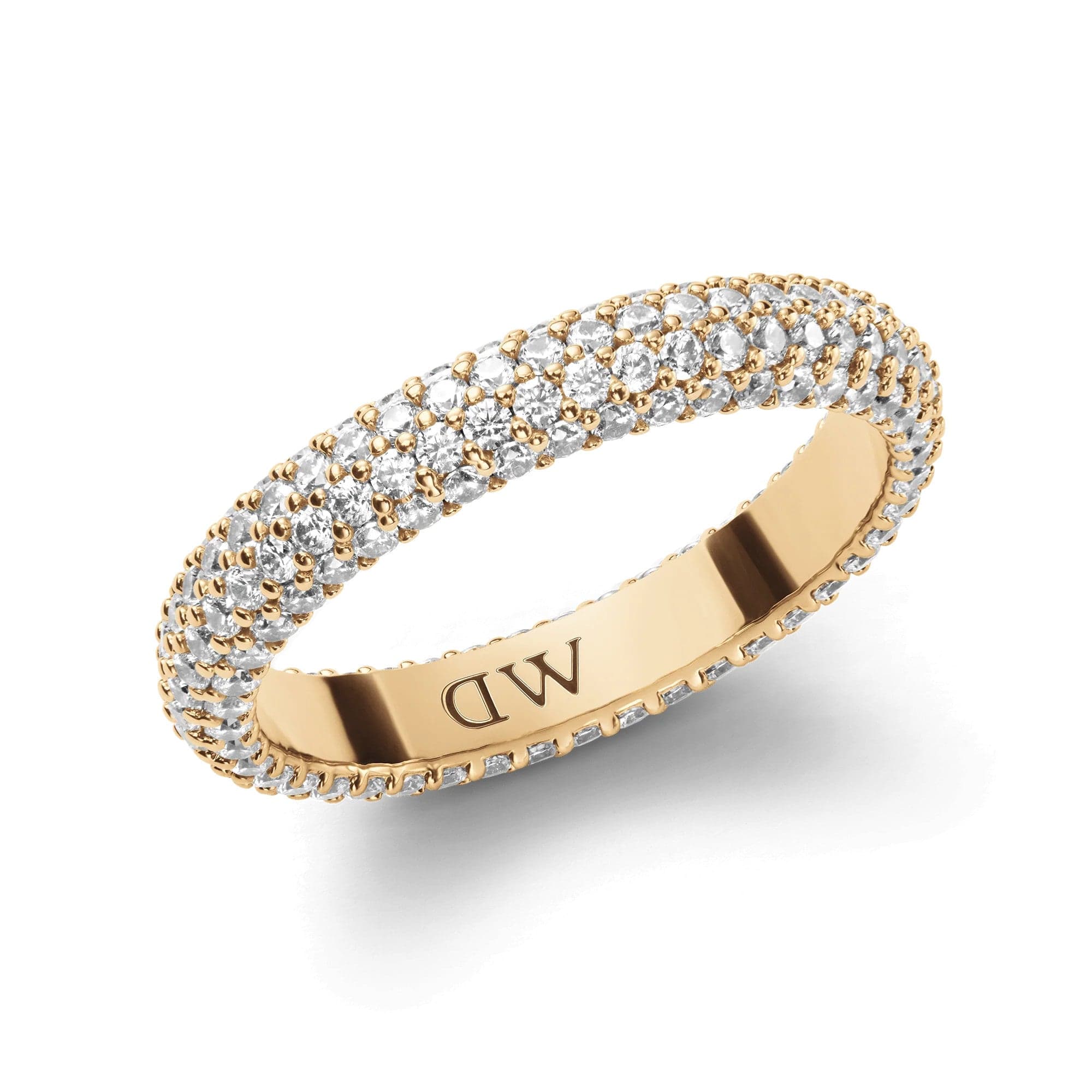 Daniel Wellington - Anello Pavé Crystal Gold in Anelli Alba Gioielli - Casoria, commercioVirtuoso.it
