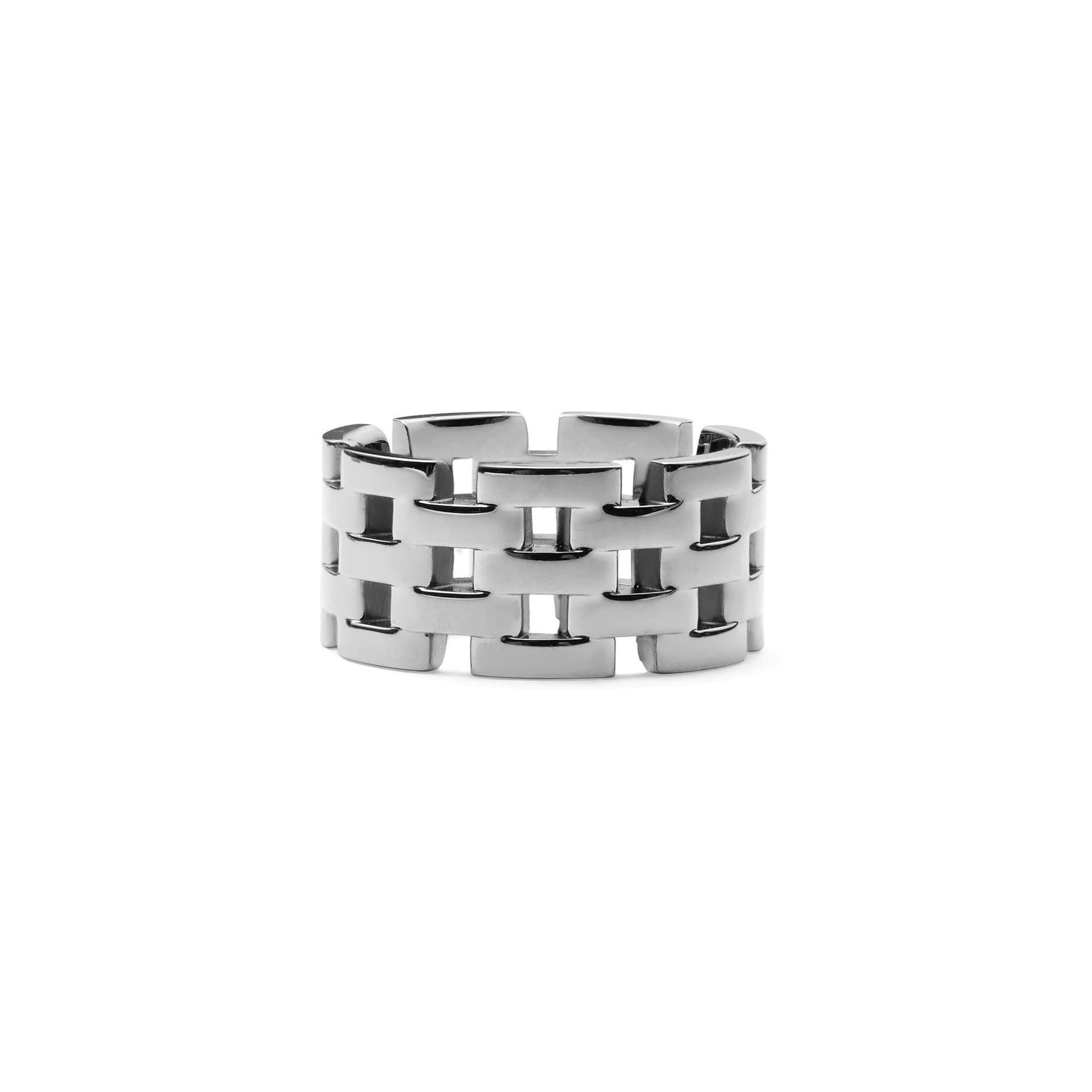 Daniel Wellington - Anello 5-Link Silver in Collane Alba Gioielli - Casoria, commercioVirtuoso.it