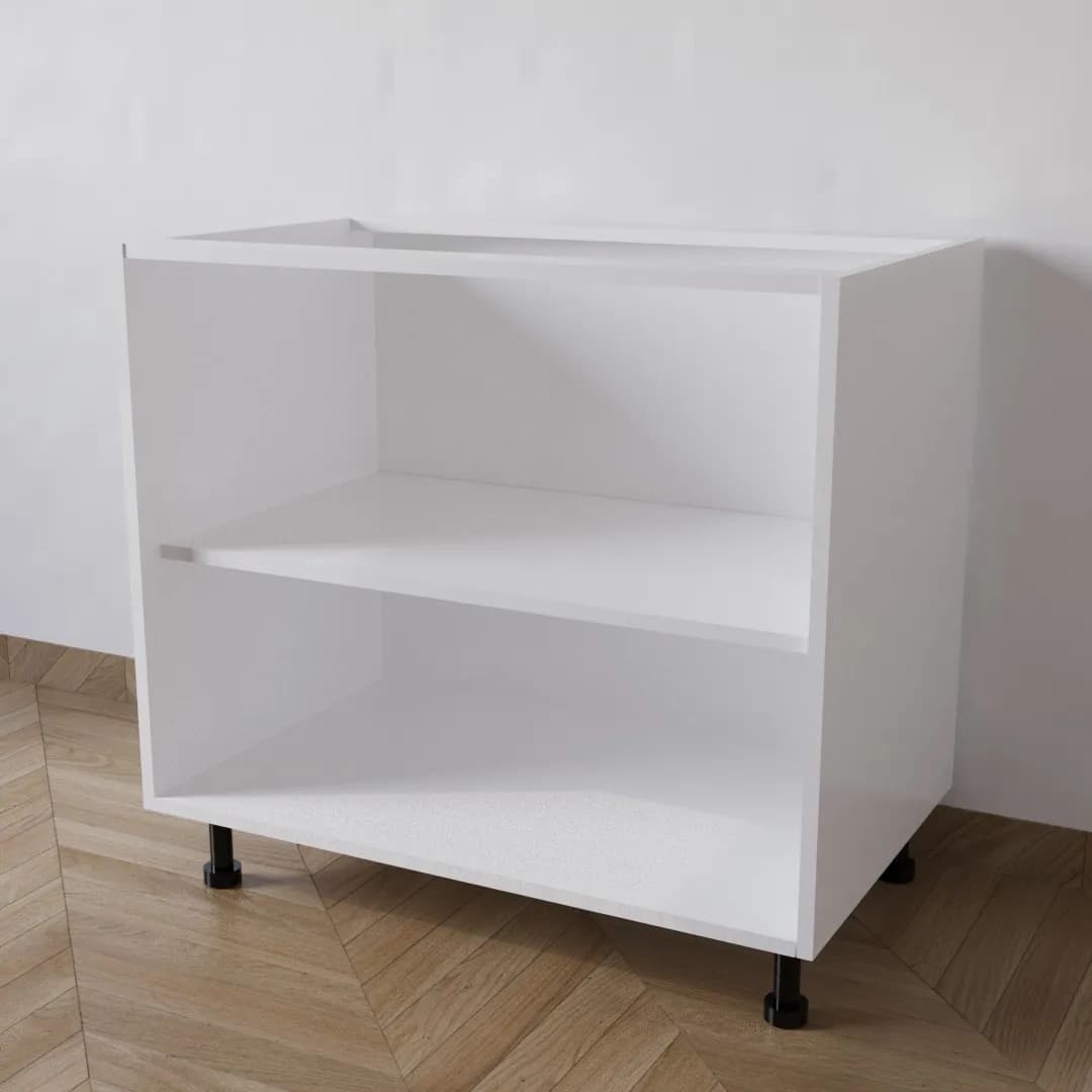 Mobile Base per Cucina compreso di Ante di Colore Bianco in prodotto Calandrelli - Napoli, commercioVirtuoso.it