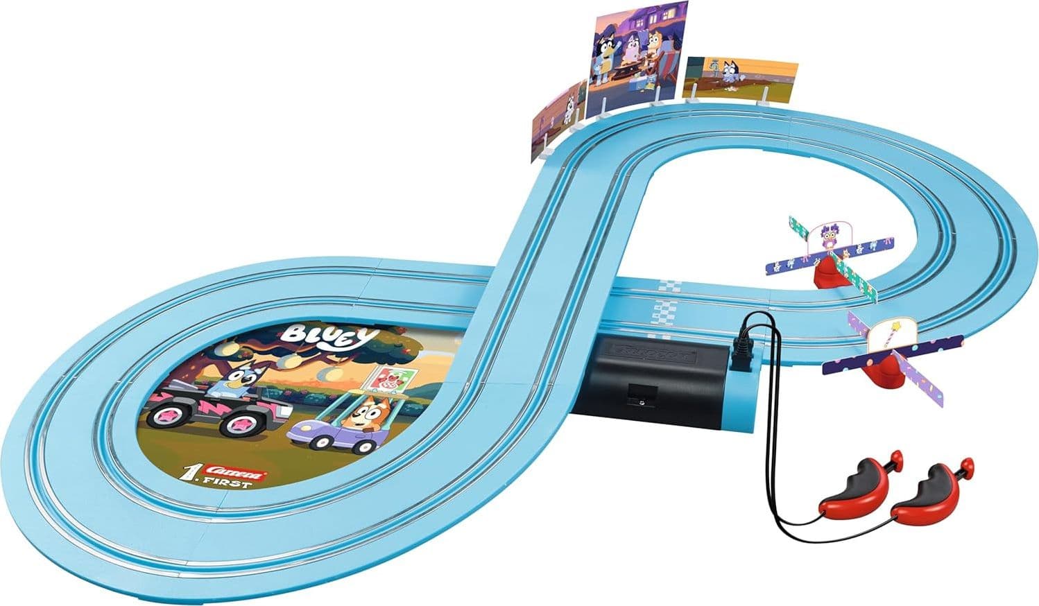 Carrera First - Pista Bluey & Bingo Race in prodotto Centro Bimbo - Siderno, commercioVirtuoso.it
