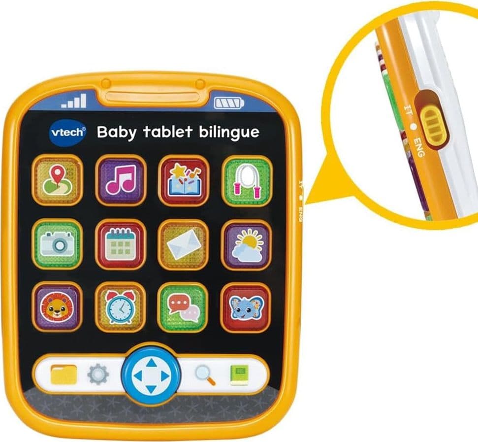 VTech - Baby Tablet Bilingue in prodotto Centro Bimbo - Siderno, commercioVirtuoso.it