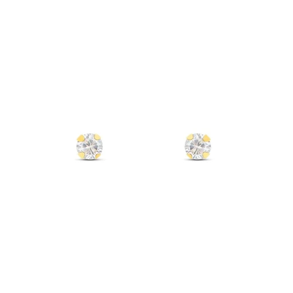 Stroili - Orecchini Lobo Punto Luce Bon Ton Oro Giallo Cubic Zirconia in Orecchini Alba Gioielli - Casoria, commercioVirtuoso.it