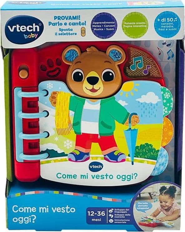VTech - Libro Interattivo Come Mi Vesto Oggi? in prodotto Centro Bimbo - Siderno, commercioVirtuoso.it