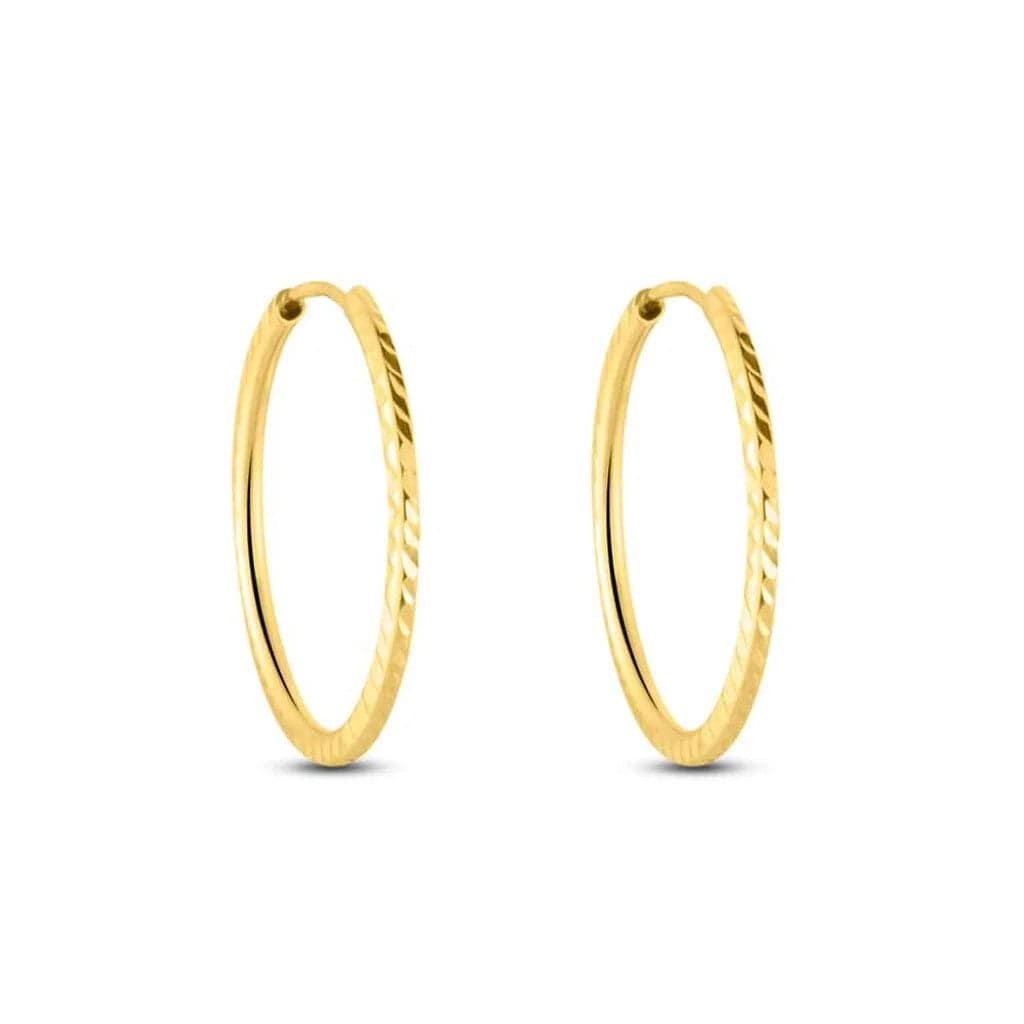 Stroili - Orecchini A Cerchio Toujours Oro Giallo