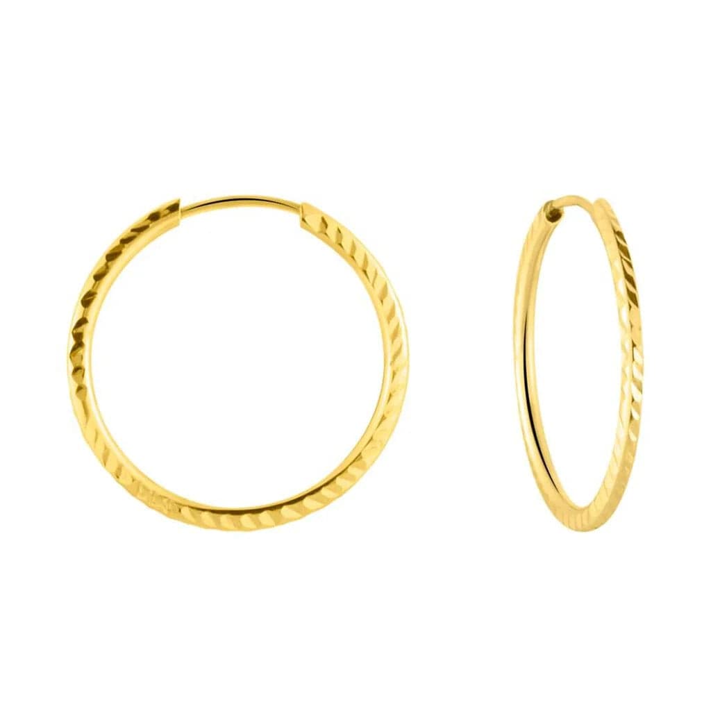 Stroili - Orecchini A Cerchio Toujours Oro Giallo in Orecchini Alba Gioielli - Casoria, commercioVirtuoso.it