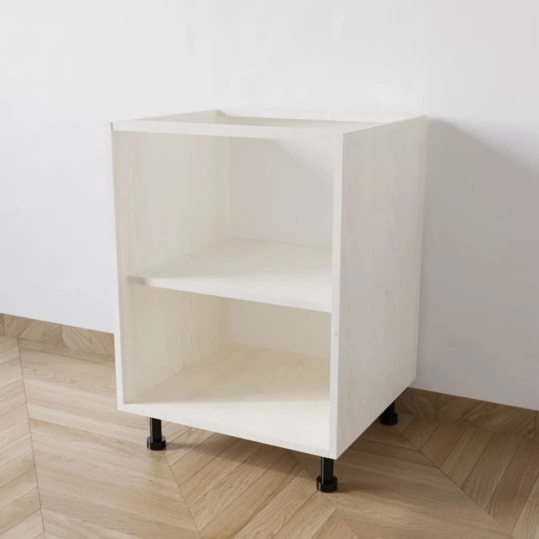 Mobile Base per Cucina compreso di Anta di Colore Larice Bianco in prodotto Calandrelli - Napoli, commercioVirtuoso.it