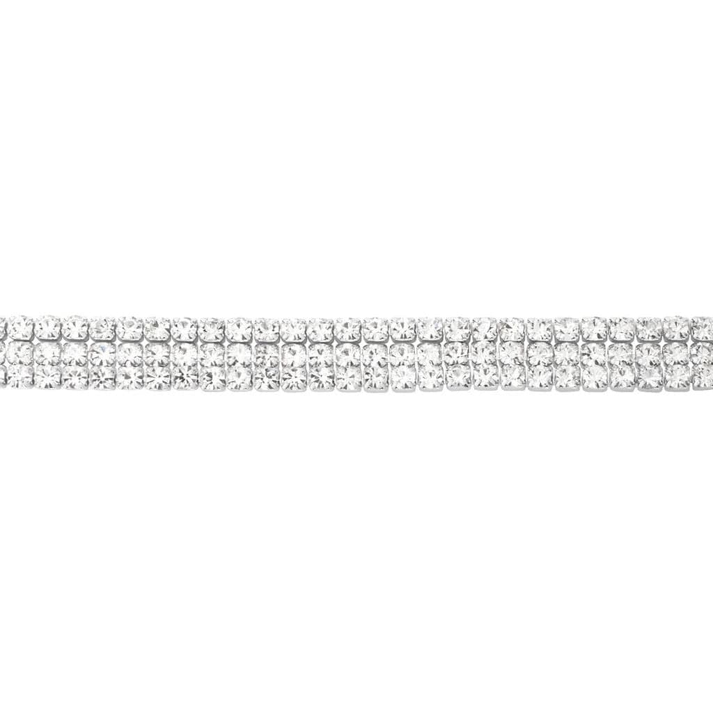 STROILI - Bracciale Tennis Romantic Shine Metallo Cristallo in Bracciali Alba Gioielli - Casoria, commercioVirtuoso.it