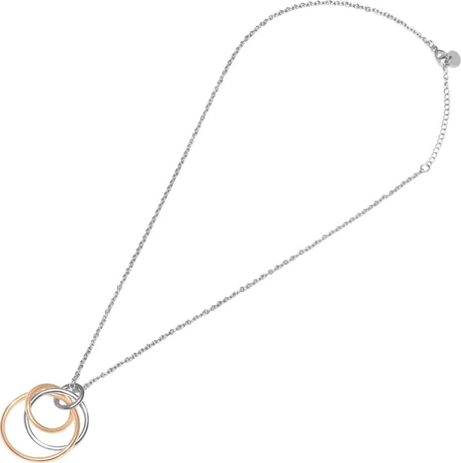 Stroili - Collana Lady Code Acciaio Bicolore Bianco / Rosa in Collane Alba Gioielli - Casoria, commercioVirtuoso.it