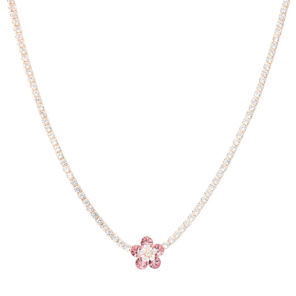 Stroili - Collana Romantic Shine Ottone Rosa Cristallo in Collane Alba Gioielli - Casoria, commercioVirtuoso.it