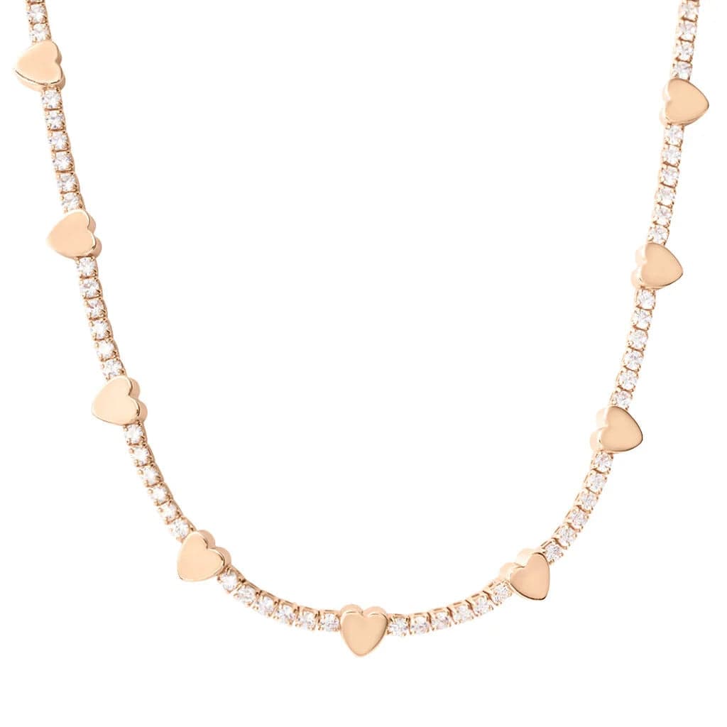Stroili - Collana Romantic Shine Ottone Rosa Cristallo in Collane Alba Gioielli - Casoria, commercioVirtuoso.it