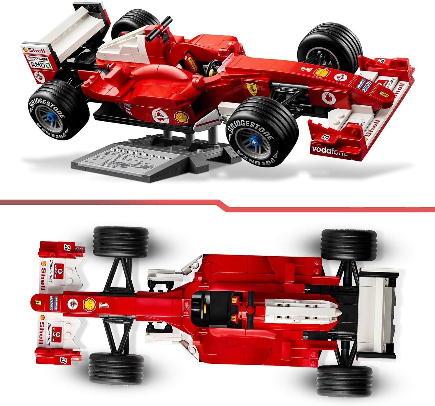 Lego Icons - Ferrari F2004 e Michael Schumacher 11375 in prodotto Centro Bimbo - Siderno, commercioVirtuoso.it