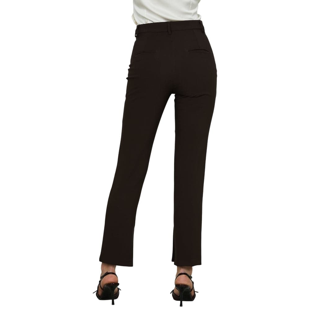 Relish pantalone marrone a sigaretta CISALINA RDA2507006050 in Pantaloni Prodotti di Classe - Nocera Superiore, commercioVirtuoso.it