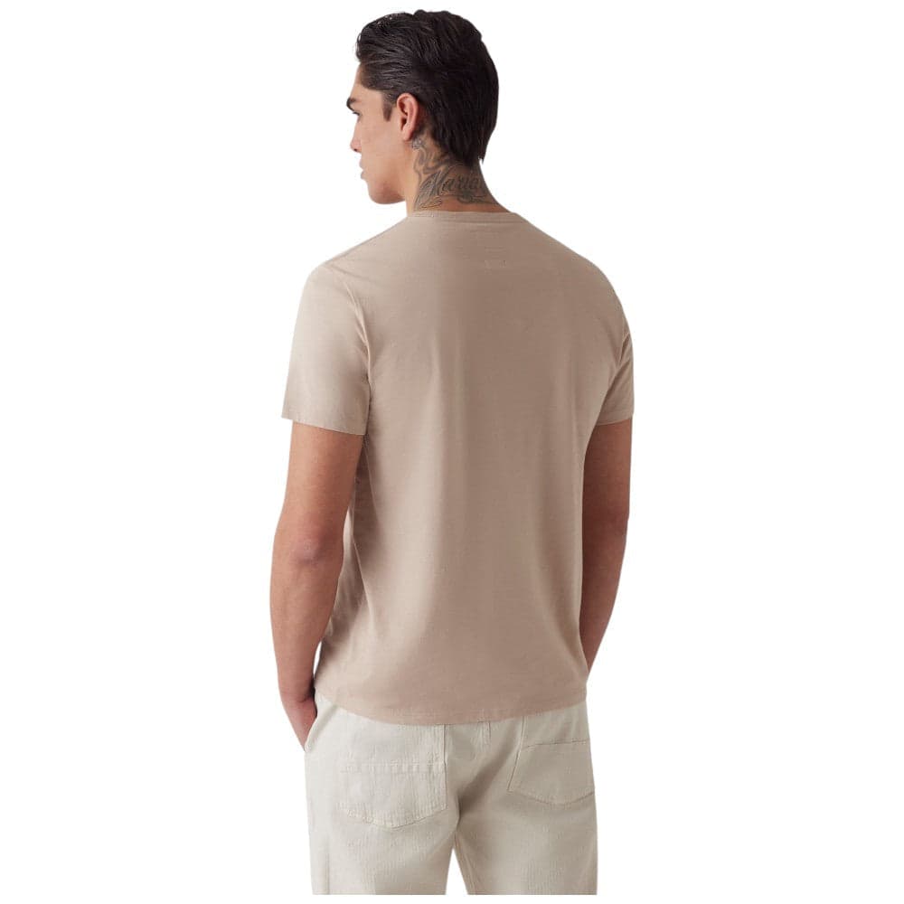 Guess t-shirt tortora logo ricamato M4GP39 K7HD0 NMD T-shirt Guess