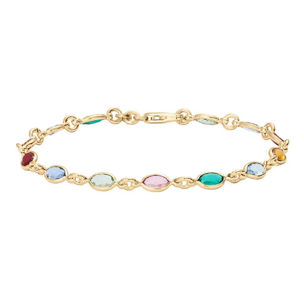 Stroili  -  Bracciale Golden Dream Placcato Oro Giallo Cubic Zirconia in Bracciali Alba Gioielli - Casoria, commercioVirtuoso.it