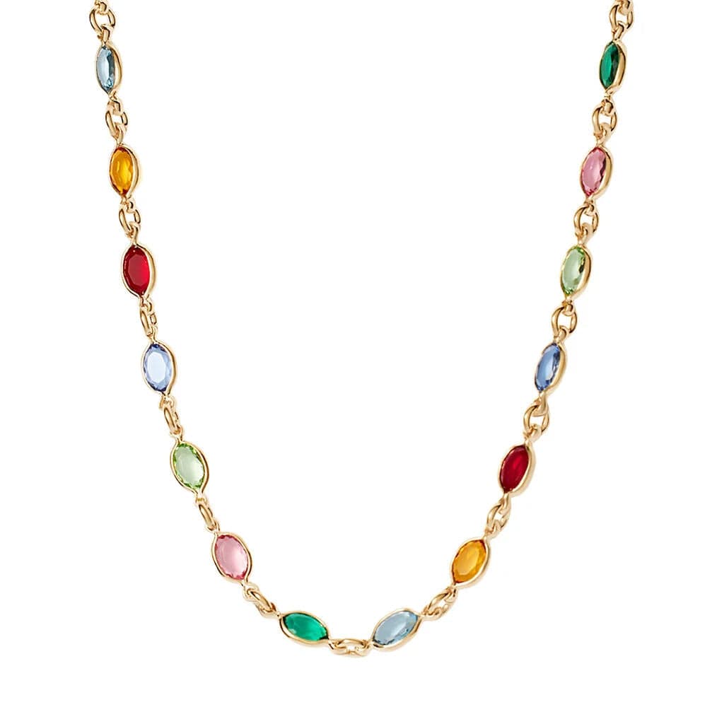 Stroili  -  Collana Golden Dream Placcato Oro Giallo Cubic Zirconia in Collane Alba Gioielli - Casoria, commercioVirtuoso.it