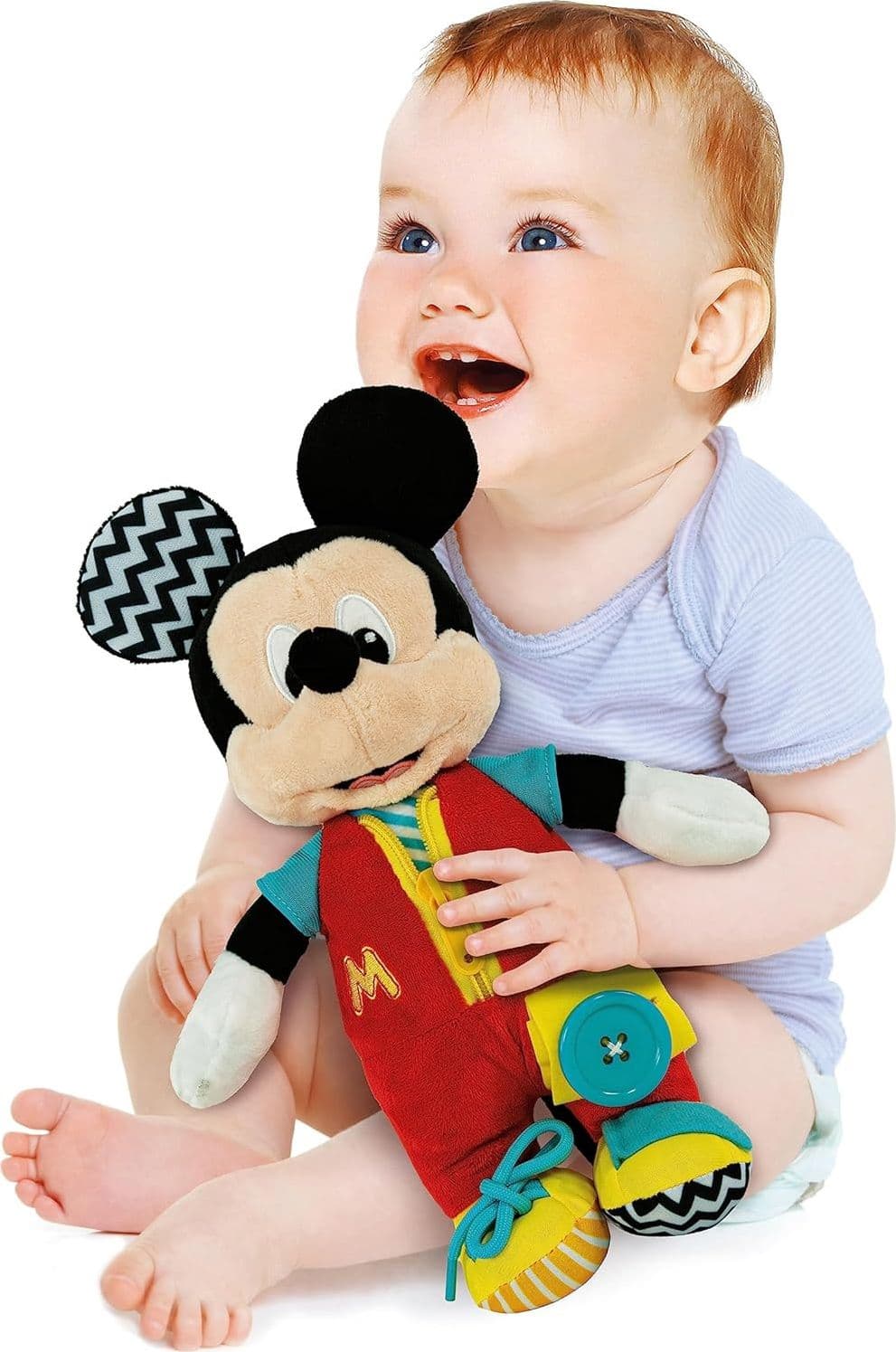 Clementoni - Disney Baby Mickey Dress Me Up 17859 in prodotto Centro Bimbo - Siderno, commercioVirtuoso.it
