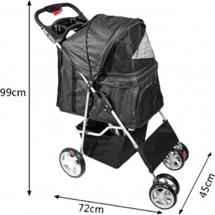 PASSEGGINO PER CANI CANE PIEGHEVOLE BUGGY TRASPORTINO CON ZIP TRASPIRANTE LAVABILE in Passeggini Trade Shop italia - Napoli, commercioVirtuoso.it