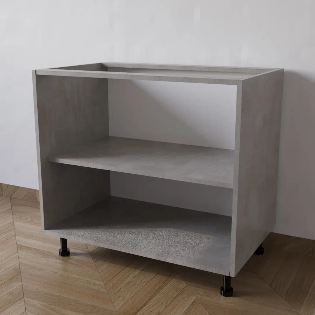 Mobile Base per Cucina compreso di Ante di Colore Cemento in prodotto Calandrelli - Napoli, commercioVirtuoso.it