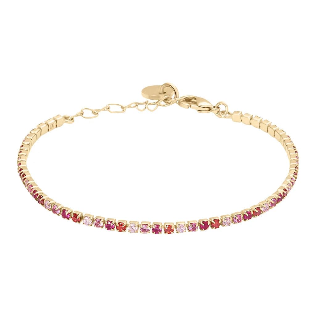 Stroili - Bracciale Tennis Golden Dream Placcato Oro Giallo Cubic Zirconia in Bracciali Alba Gioielli - Casoria, commercioVirtuoso.it
