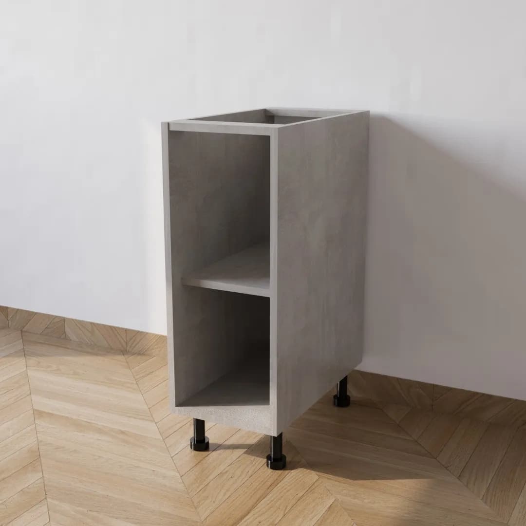 Mobile Base per Cucina compreso di Anta di Colore Cemento in prodotto Calandrelli - Napoli, commercioVirtuoso.it