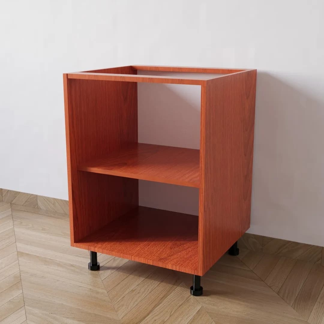 Mobile Base per Cucina compreso di Anta di Colore Ciliegio in prodotto Calandrelli - Napoli, commercioVirtuoso.it