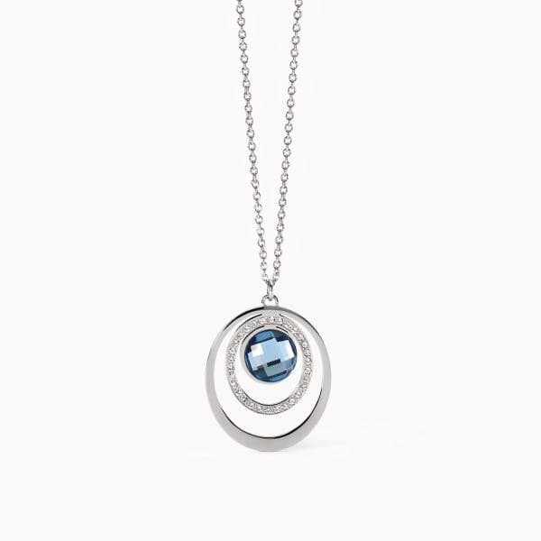2Jewels -  Collana Girocollo in acciaio 316L vetro cristalli in Collane Alba Gioielli - Casoria, commercioVirtuoso.it