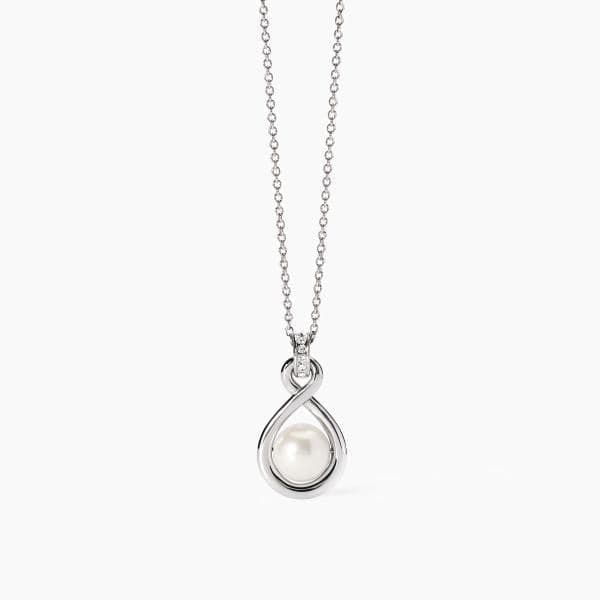 2Jewels - Collana Girocollo in acciaio 316L perle conchiglia cristalli in Collane Alba Gioielli - Casoria, commercioVirtuoso.it