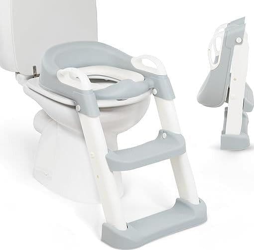 Kikkaboo - Riduttore WC bambini con scaletta LEA