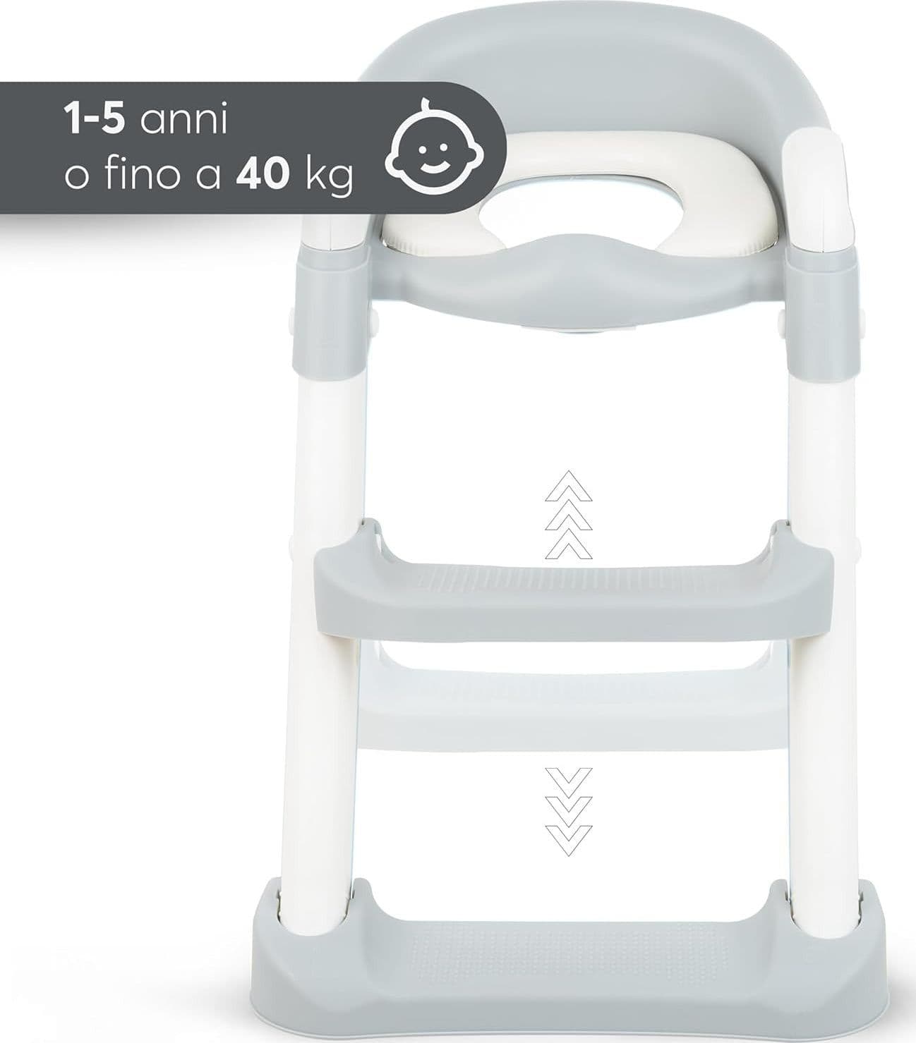 Kikkaboo - Riduttore WC bambini con scaletta LEA in prodotto Centro Bimbo - Siderno, commercioVirtuoso.it