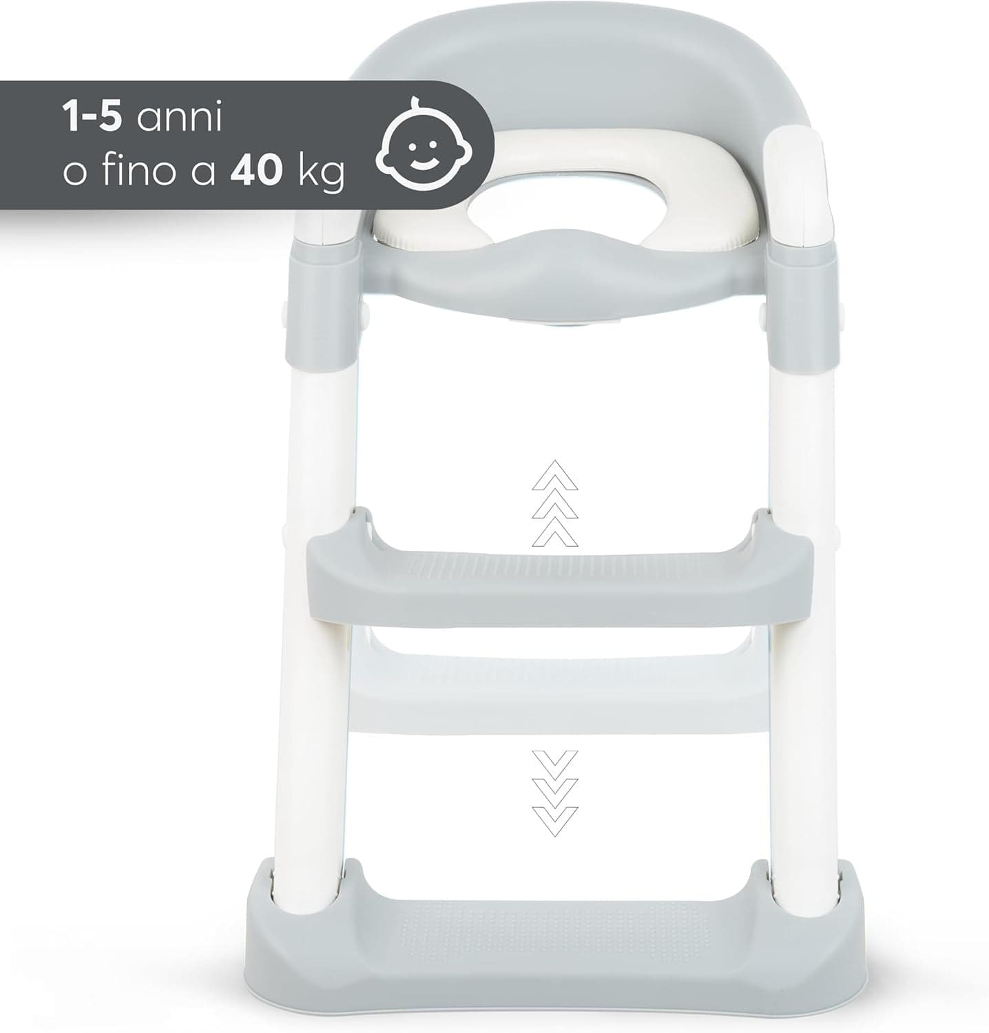 Kikkaboo - Riduttore WC bambini con scaletta LEA in prodotto Centro Bimbo - Siderno, commercioVirtuoso.it