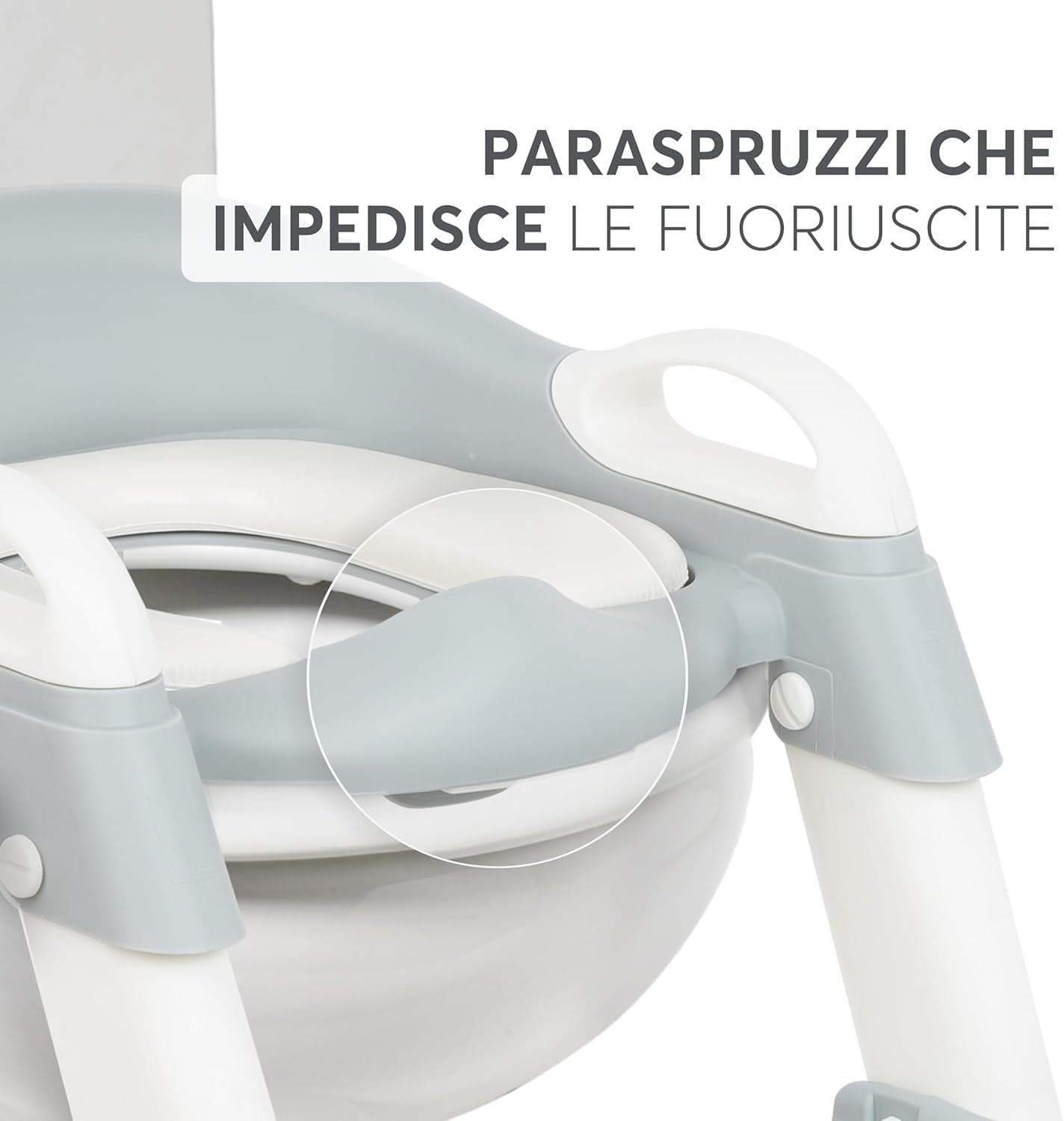 Kikkaboo - Riduttore WC bambini con scaletta LEA in prodotto Centro Bimbo - Siderno, commercioVirtuoso.it