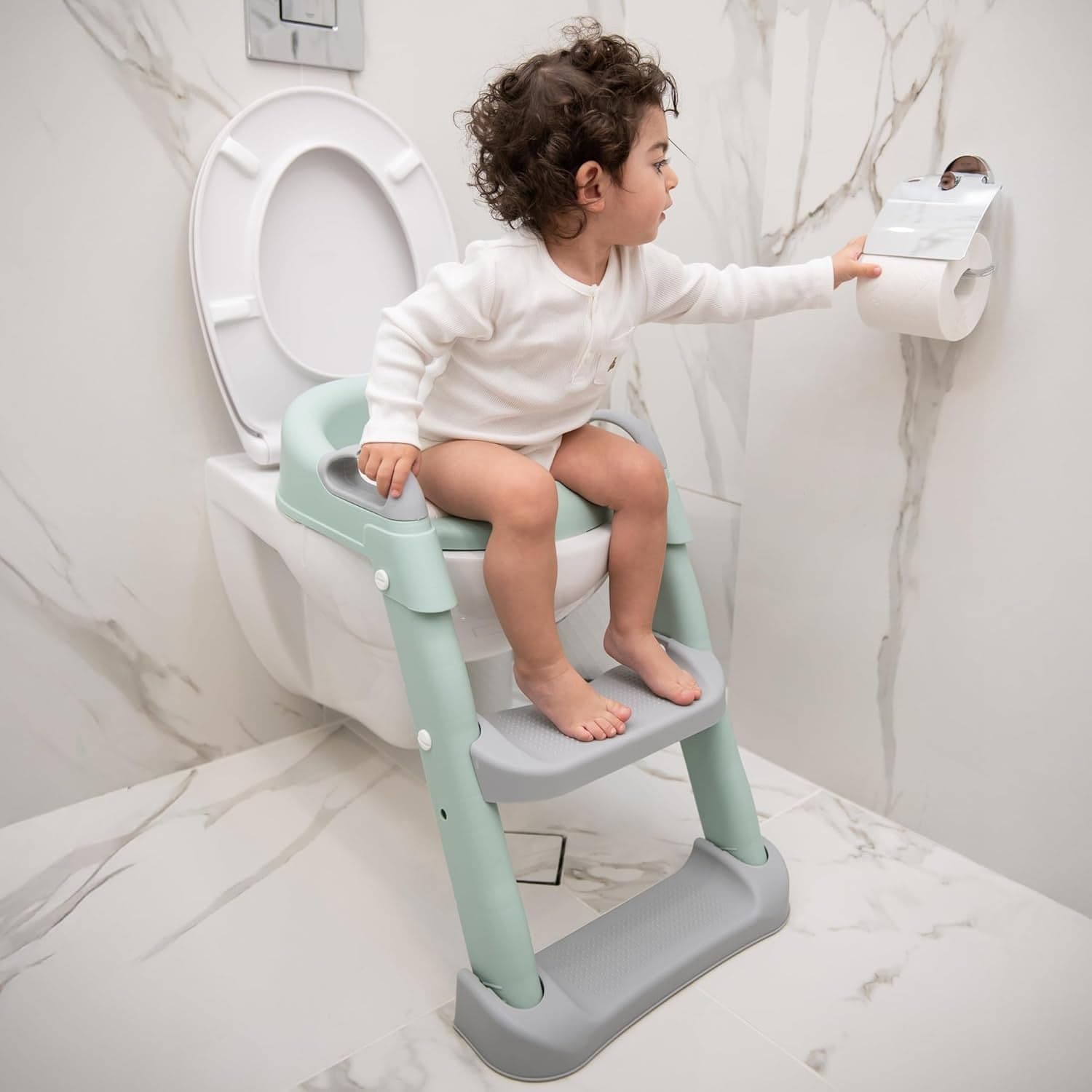 Kikkaboo - Riduttore WC bambini con scaletta LEA in prodotto Centro Bimbo - Siderno, commercioVirtuoso.it