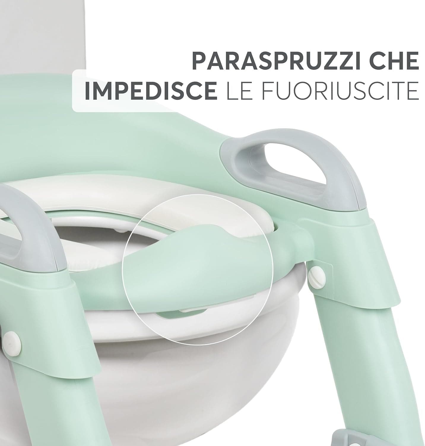 Kikkaboo - Riduttore WC bambini con scaletta LEA in prodotto Centro Bimbo - Siderno, commercioVirtuoso.it