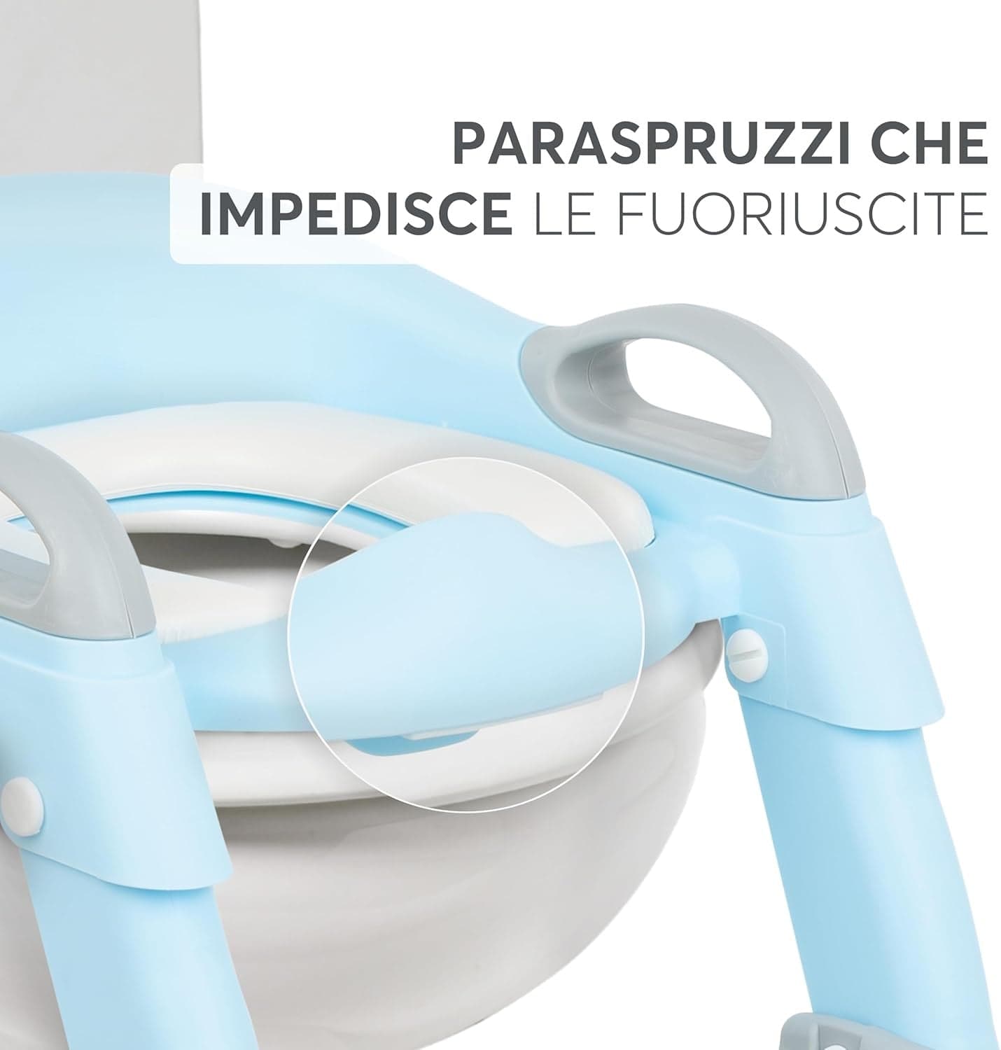 Kikkaboo - Riduttore WC bambini con scaletta LEA in prodotto Centro Bimbo - Siderno, commercioVirtuoso.it