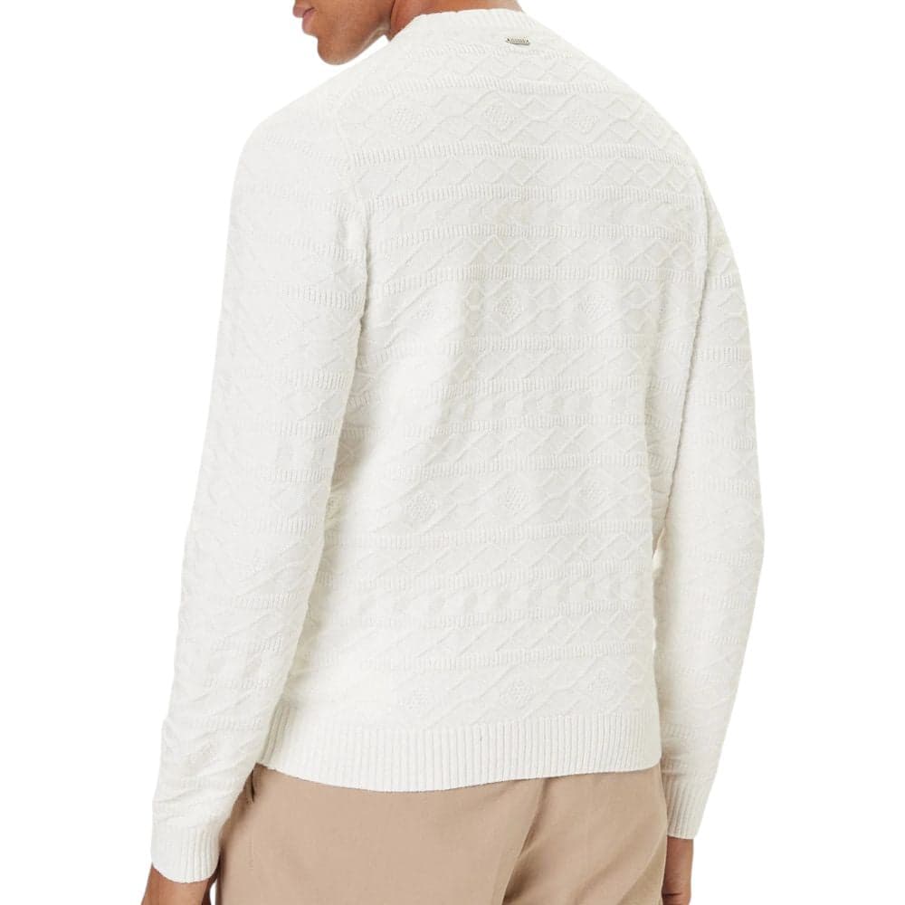 Guess pullover panna RHETT FAIR ISLE M5BR42 Z2ZK2 G018 in Maglioni Prodotti di Classe - Nocera Superiore, commercioVirtuoso.it
